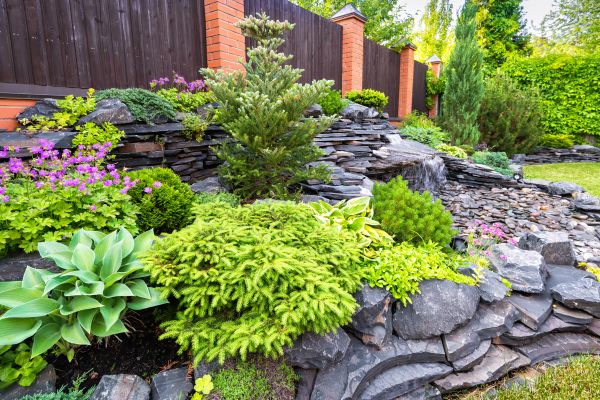 Stone Garden Installation in Novato