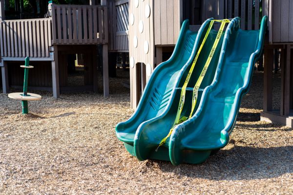 Play Area Mulch Installation in Novato